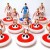 Subbuteo Andrew Table Soccer USSR Euro 1988 on classic Lightweight bases